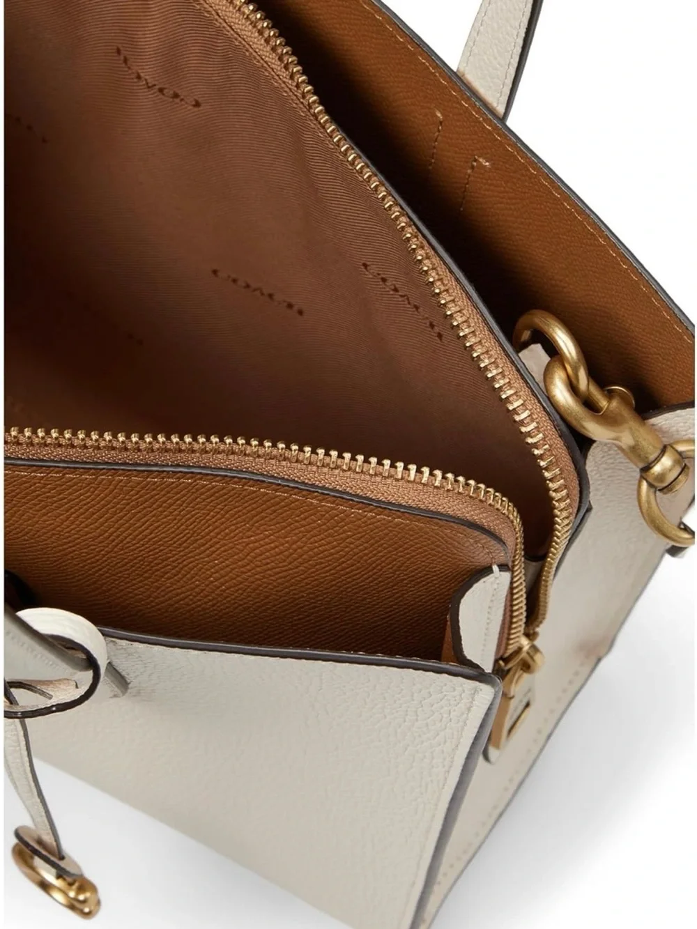 Coach Pebble Leather Carter Carryall 28
